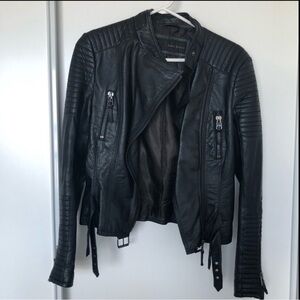 ZARA // blogger fav Lambskin Leather Jacket